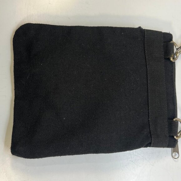 Rome Italy Crossbody Travel Pouch Small Zip Bag Black Souvenir Music Print - Picture 6 of 6